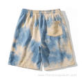 Custom Men's Tie Dye Gradient Shorts Casual